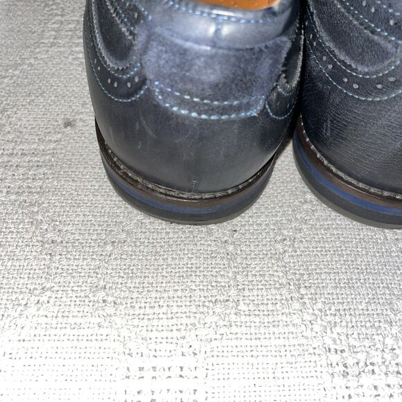 Westland Men’s Dress Shoes Size 12 M Blue Leather Business Formal City - Picture 11 of 12